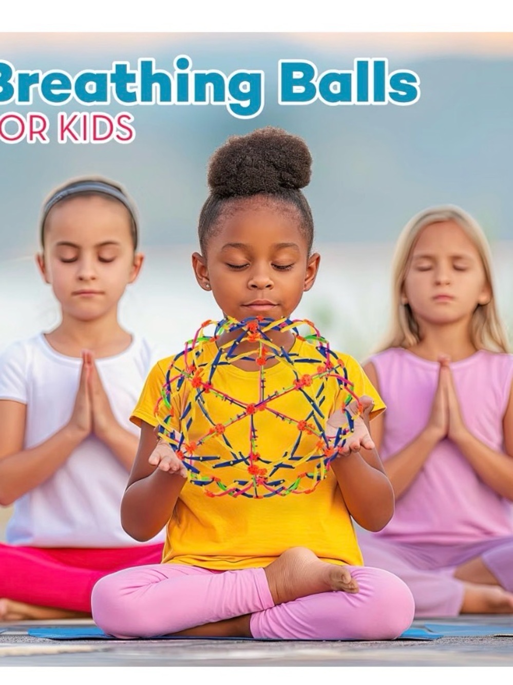 Kids Breathing Ball Toy - Multicolor -